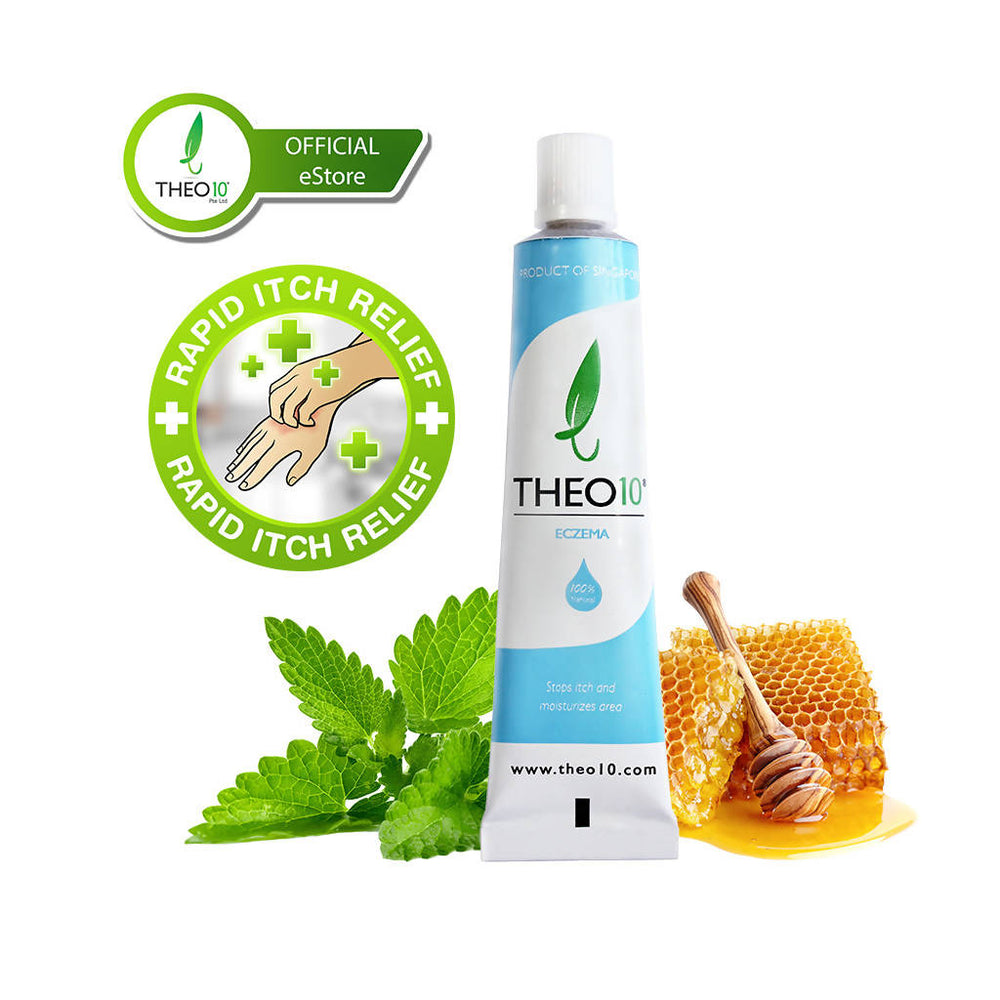Theo10® Eczema - Natural, Anti Fungal, Anti Bacteria, Anti Viral, For Sensitive Skin, Itch, Redness