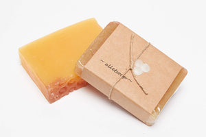 Handmade Bath Soap - Honey Beeswax Rosemary Grapefruit