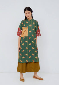 NONA Keira Shirt Dress Mixprint