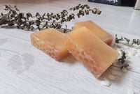Handmade Bath Soap - Honey Beeswax Rosemary Grapefruit
