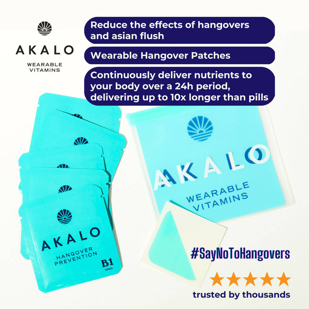 AKALO Hangover Patch - 5 Patches (Mini Pack)