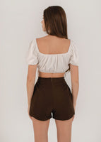 Elevate Shorts In Coffee Brown #6stylexclusive
