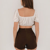 Elevate Shorts In Coffee Brown #6stylexclusive