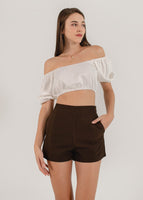 Elevate Shorts In Coffee Brown #6stylexclusive
