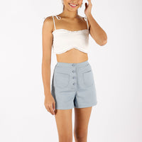 ELLIY CROPPED CAMI TOP