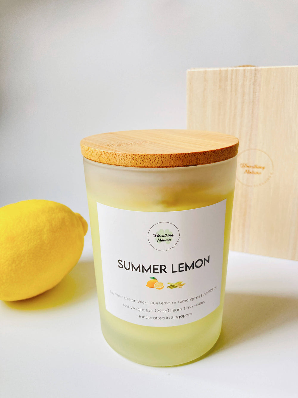 Summer Lemon Candle (8 oz)