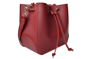 BELLA by emma l Hallie Bucket Bag (Red)