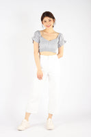 HEYLA BUTTONED TOP (GREY)
