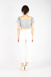 HEYLA BUTTONED TOP (GREY)