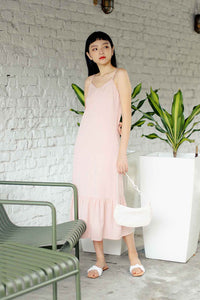 KELLY MIDI DRESS (PINK)