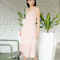 KELLY MIDI DRESS (PINK)