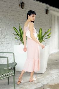 KELLY MIDI DRESS (PINK)