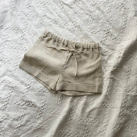 Koa linen shorts - natural