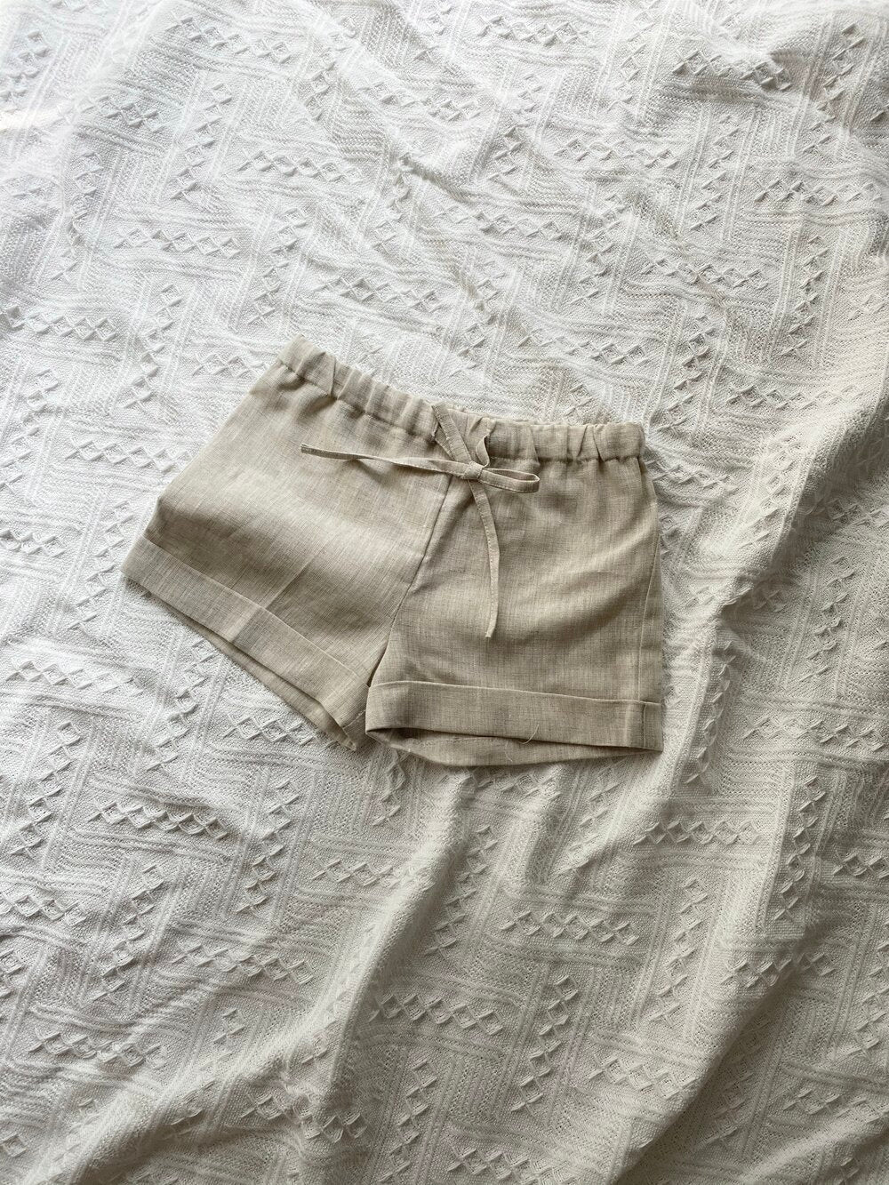Koa linen shorts - natural