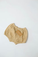 Muslin shorts — beige
