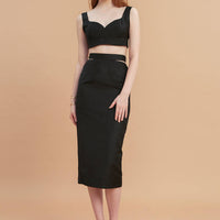 The Cecilia Linen Skirt