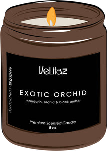 Exotic Orchid - Premium Scented Candle