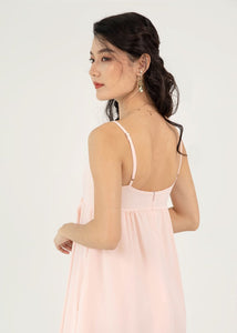 Oath Of Love Corset Midi Dress In Soft Pink #6stylexclusive