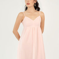 Oath Of Love Corset Midi Dress In Soft Pink #6stylexclusive