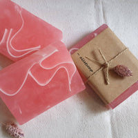 Handmade Bath Soap - Pinky Rose (Geranium) Grapefruitty
