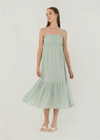 Spellbound Dropwaist Midi Dress In Mint Green #6stylexclusive
