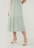 Spellbound Dropwaist Midi Dress In Mint Green #6stylexclusive
