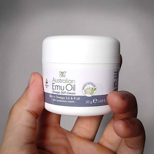 Omega 369 Natural Eczema Cream with Organic Emu Oil (50g) by Y-Not Natural